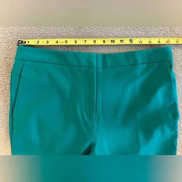 Nwot Ann Taylor green slim fit pants - Picture 4 of 10